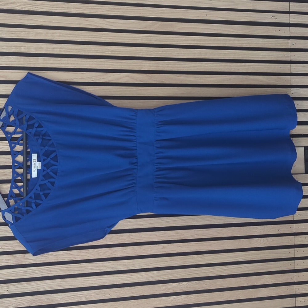 Forever 21 Royal Blue Dress - Small